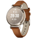 Garmin Lily® 2 Classic, Cream Gold with Tan Leather Band