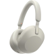 Sony WH-1000XM5 Premium Noise Cancelling Wireless Over-Ear Headphones (Silver)