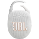 JBL Clip 5 Portable Bluetooth Speaker (White)