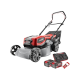 Ozito PXC 36V (2 x 18V) 460mm Brushless Steel Deck Lawn Mower 4.0Ah Kit PXBMK-4047