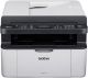 Brother MFC-1810 Mono Laser Multi-Function Centre, USB 2.0, Compact, A4 Printer, Small Office/Home Printer, Light Grey/Cream